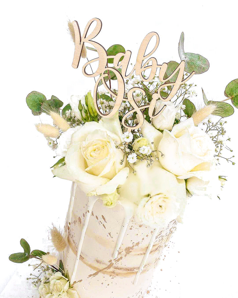 Wooden Cake Toppers