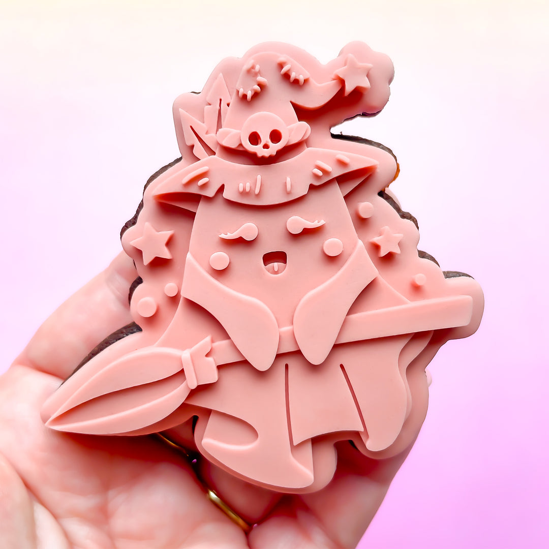 Boo Ghost With Broom