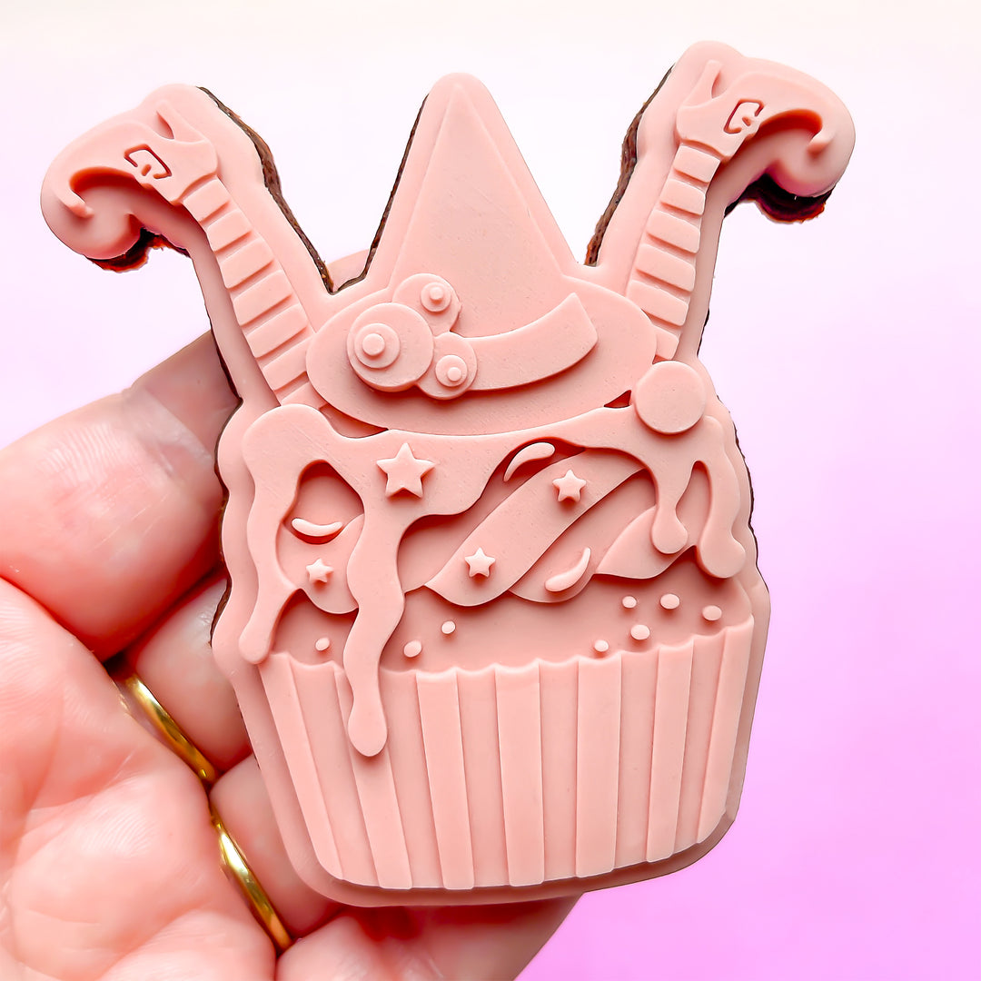 Witch Legs Cupcake