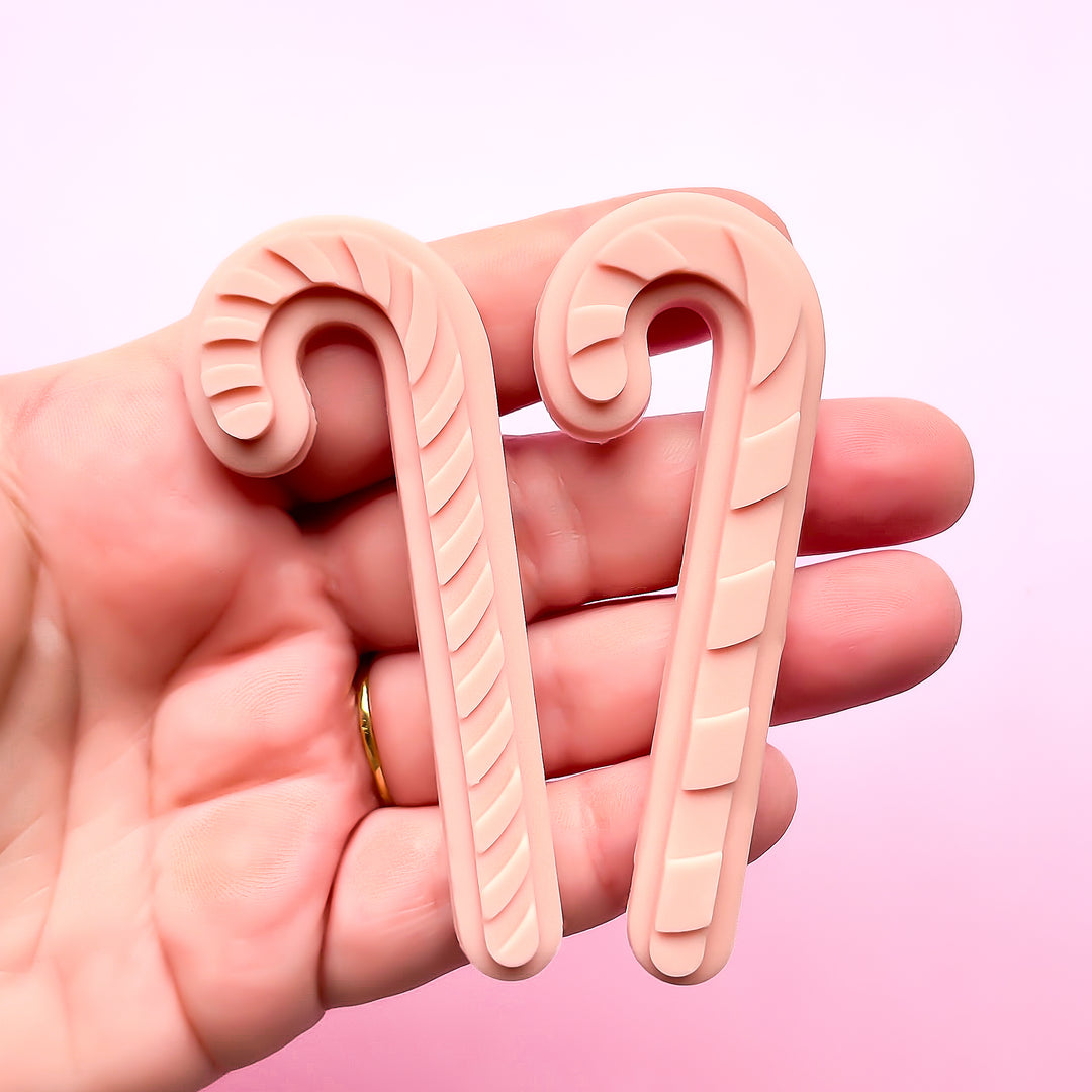 Extra Slim Candy Canes Set of 2