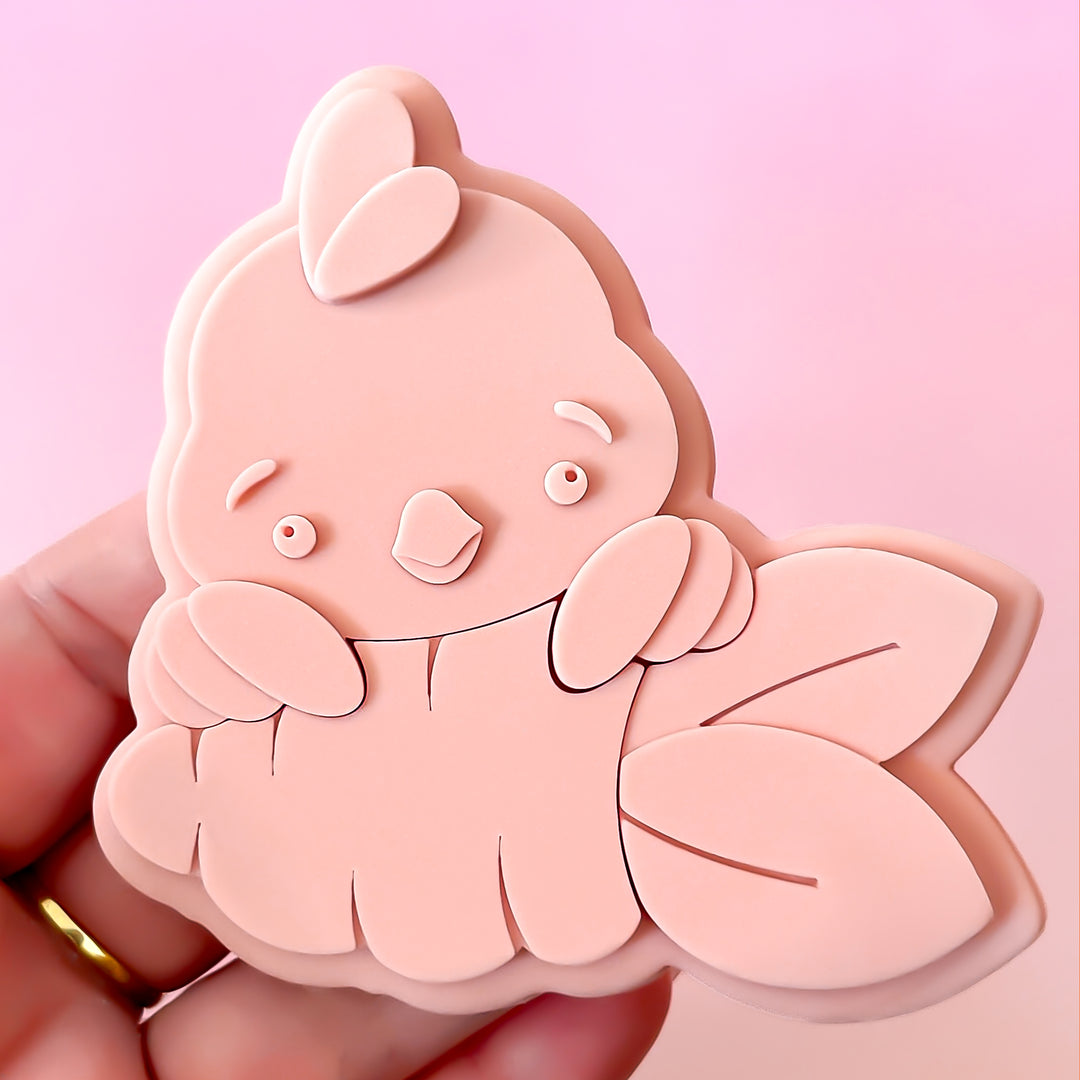 Chicken Holing Carrot