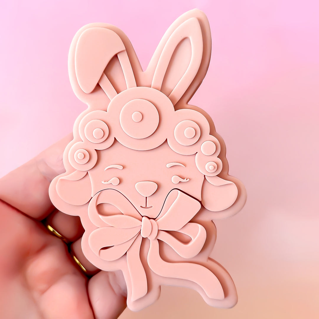 Cute Lamb Head With Bow