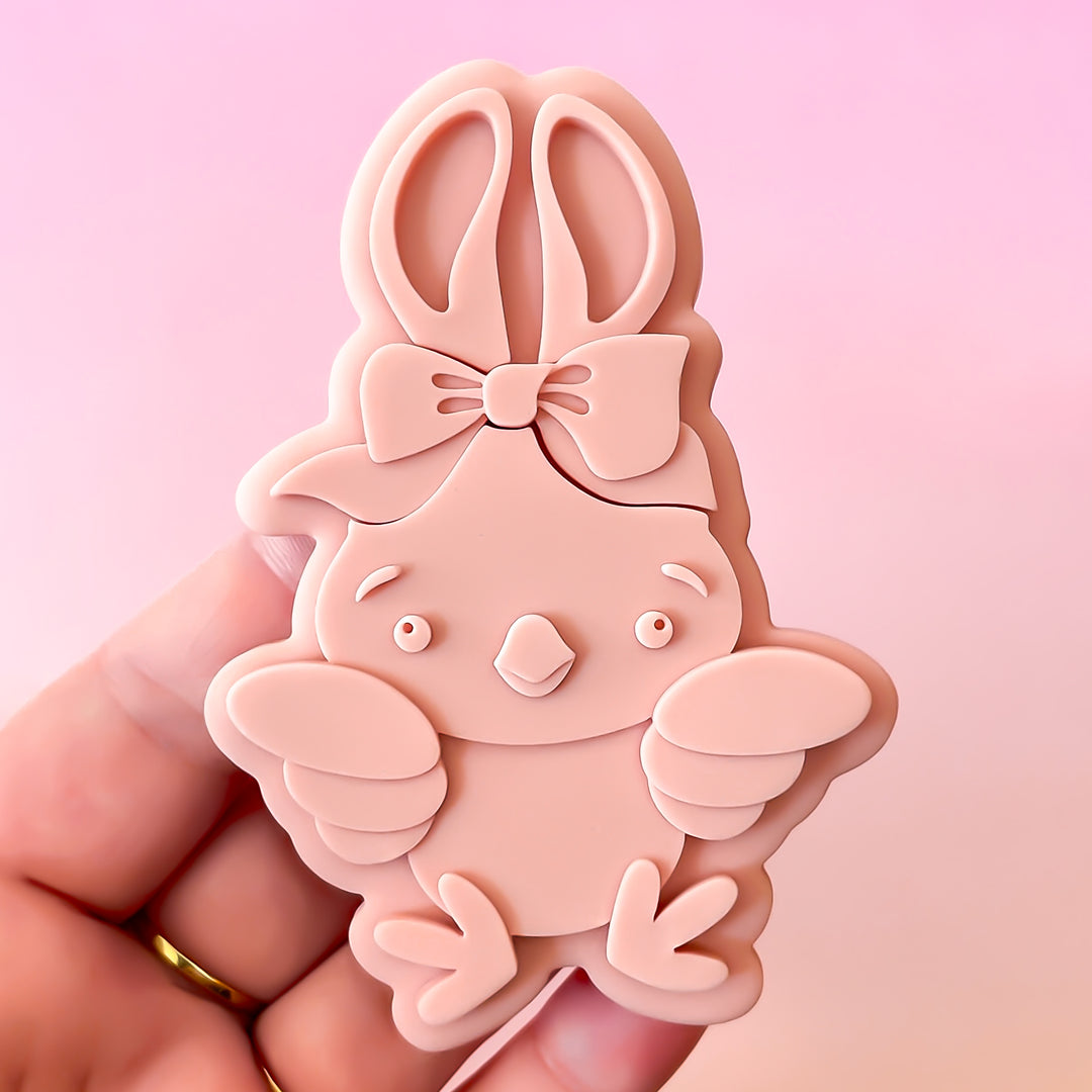 Chicken Girl With Bow