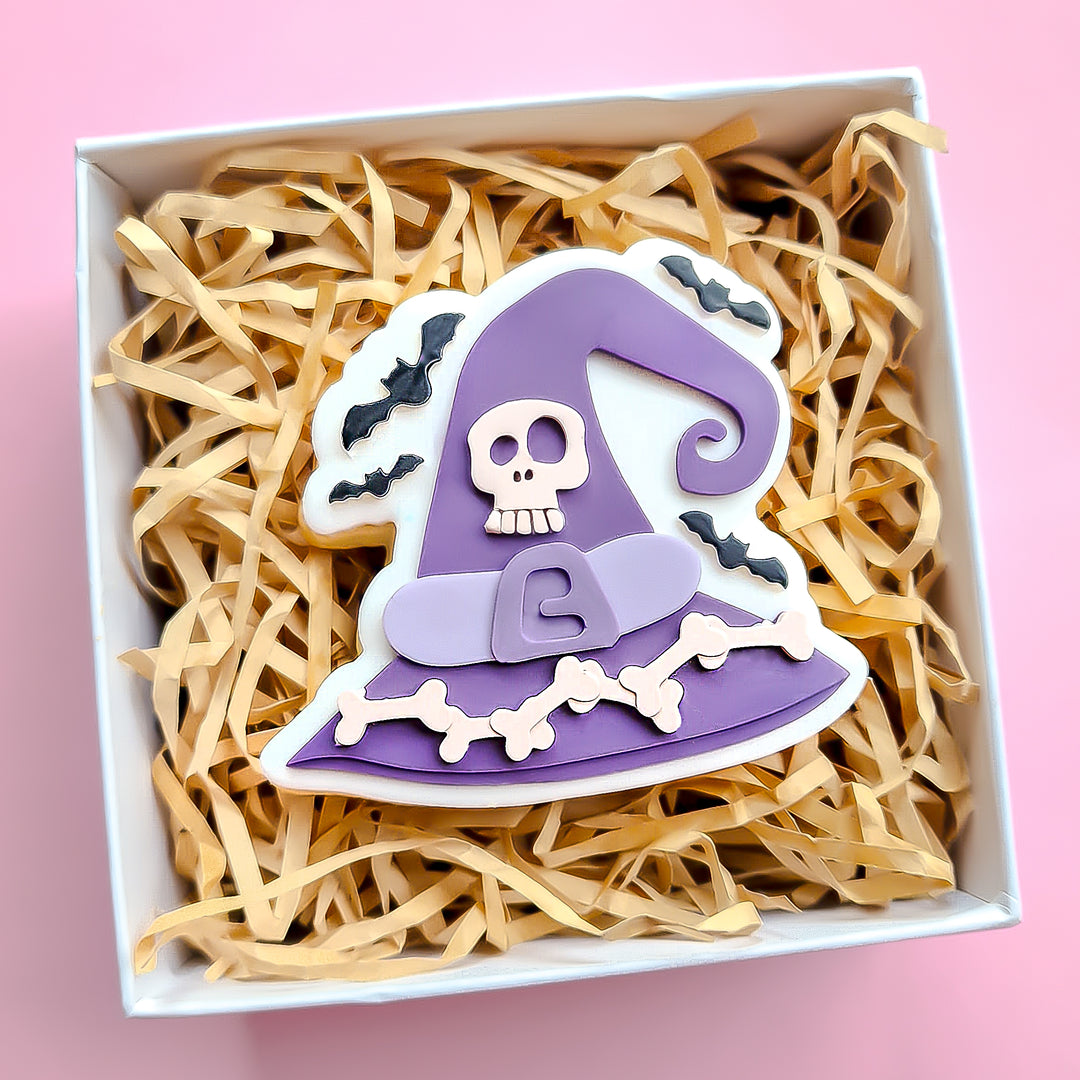 Witch Hat With Bones