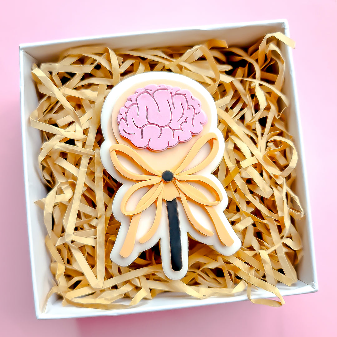 Brain Lollipop With Bow
