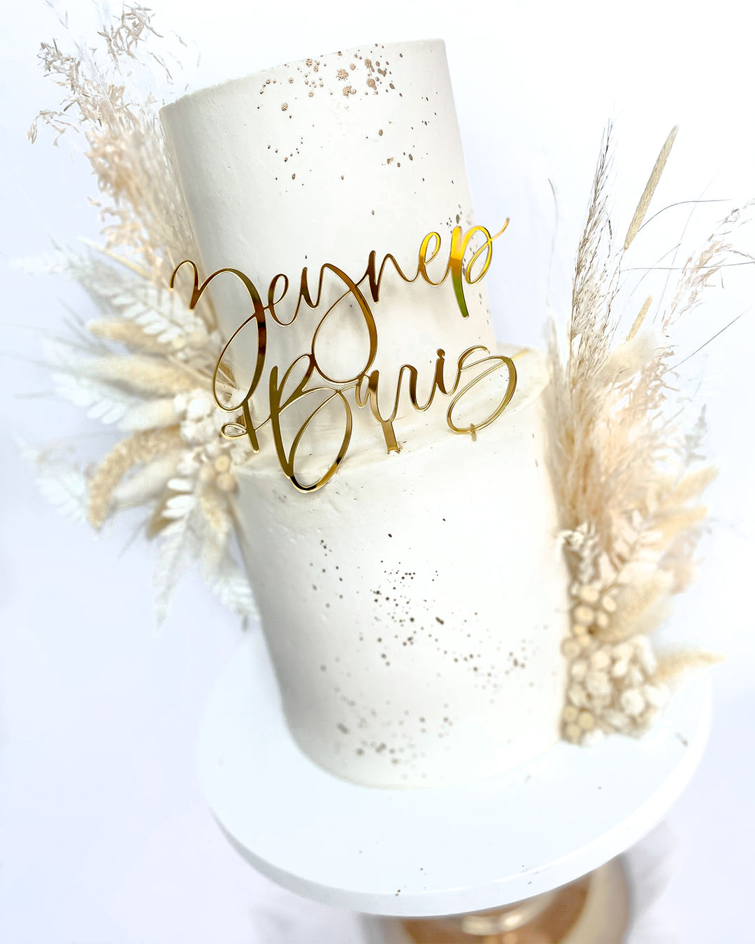 Couple Names Cake Topper EXACT FONT