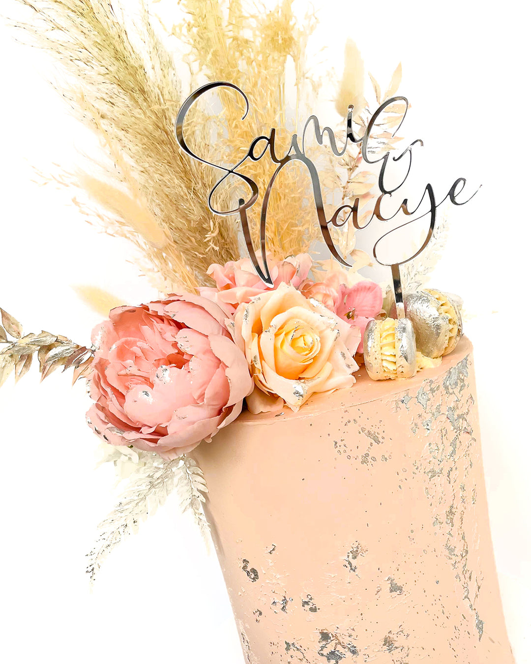 Couple Names Cake Topper EXACT FONT