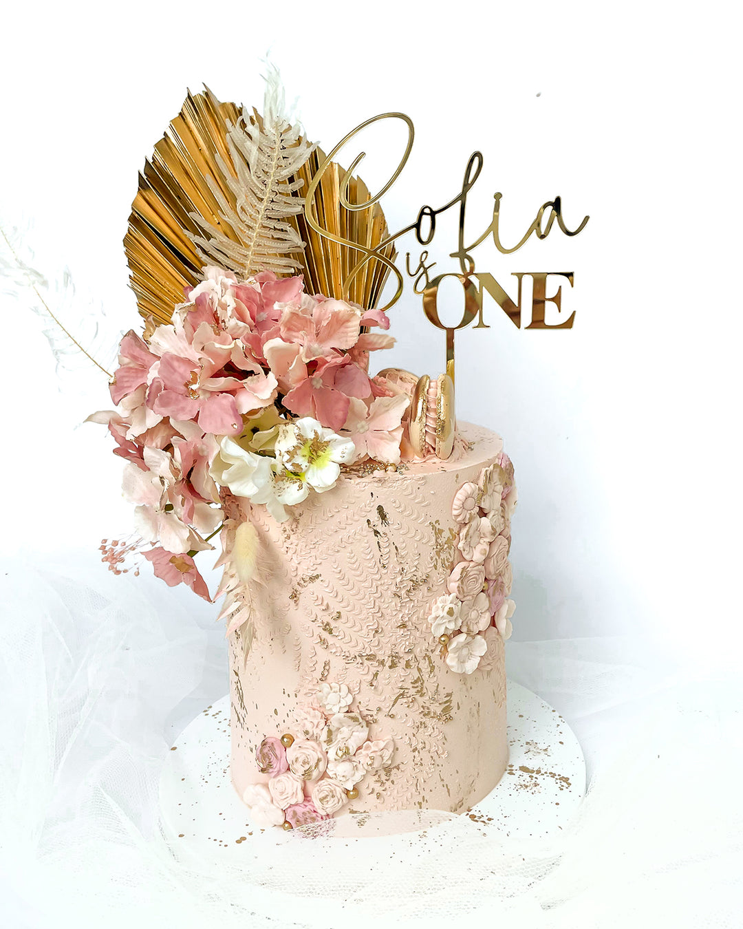Name & Age Word Cake Topper SIGNATURE STYLE