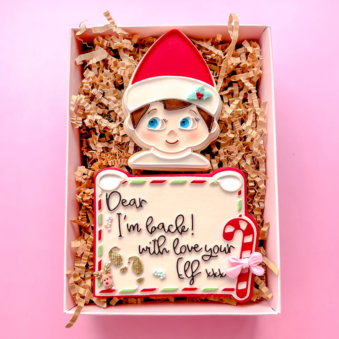 Elf And I'm Back Letter Set