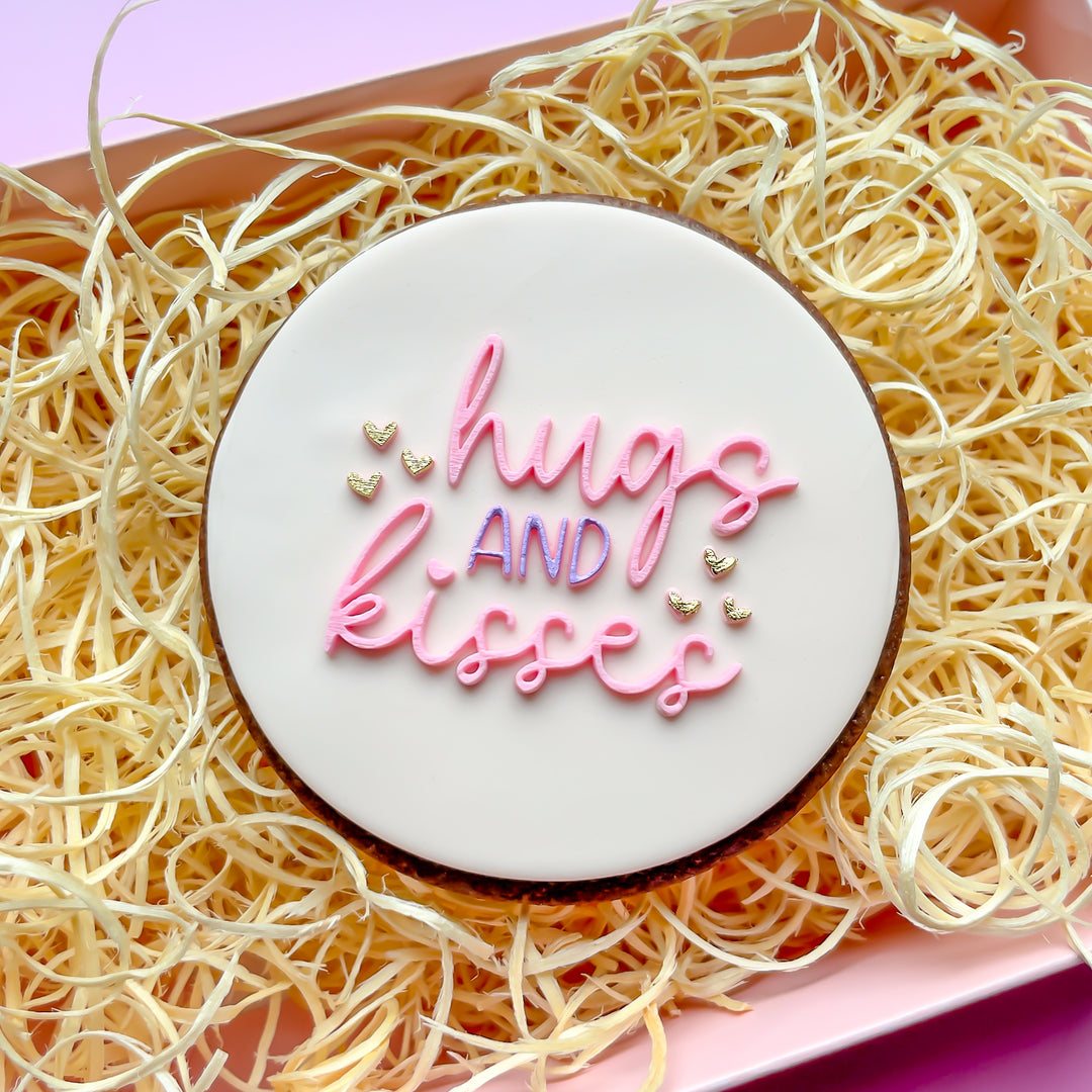 Hugs And Kisses Cupcake