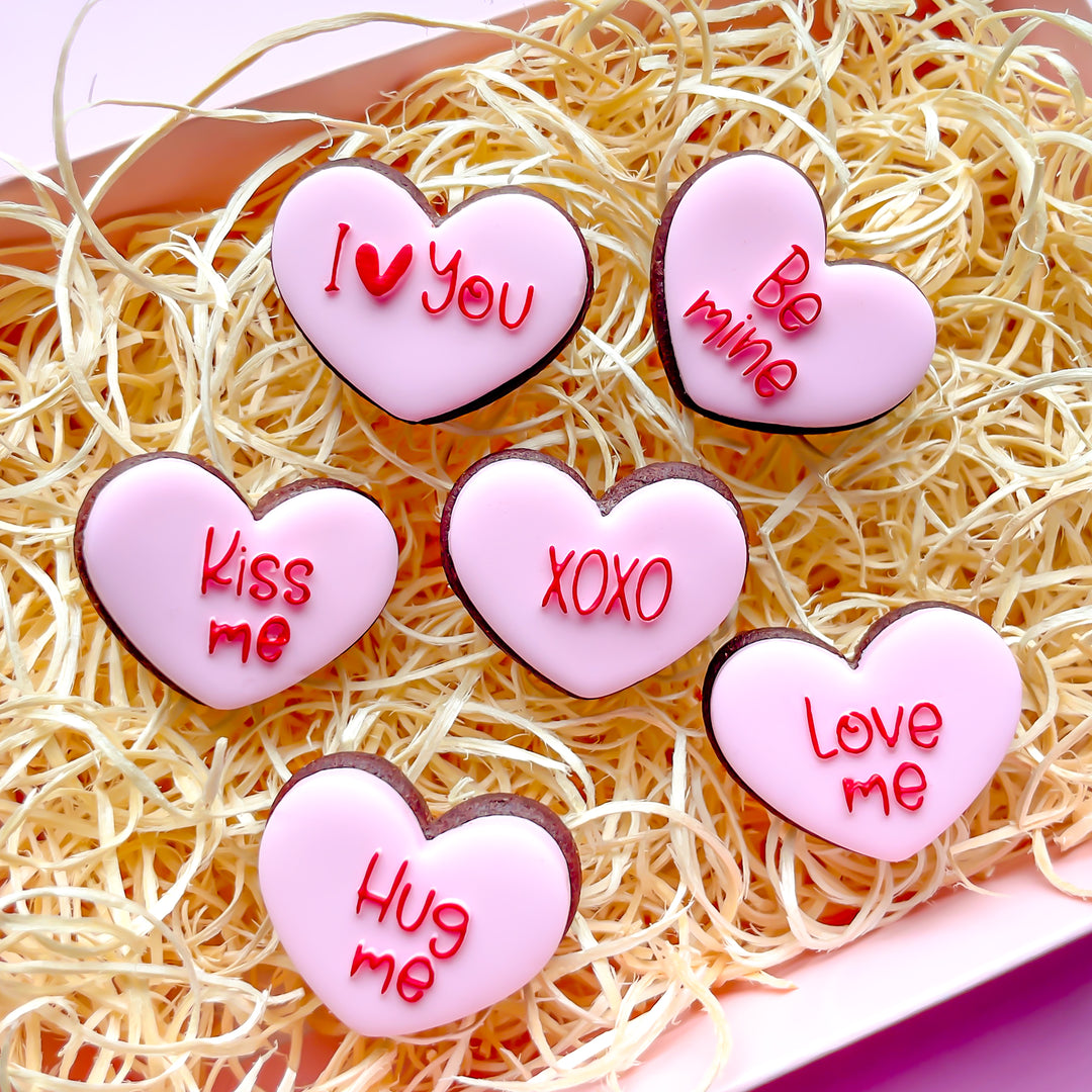 Tiny Hearts Set of 6