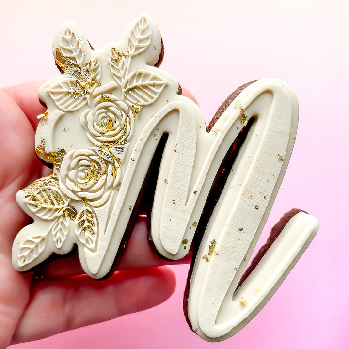 Modern Floral Letters Mum/ Mom / Nan  Pick Yours