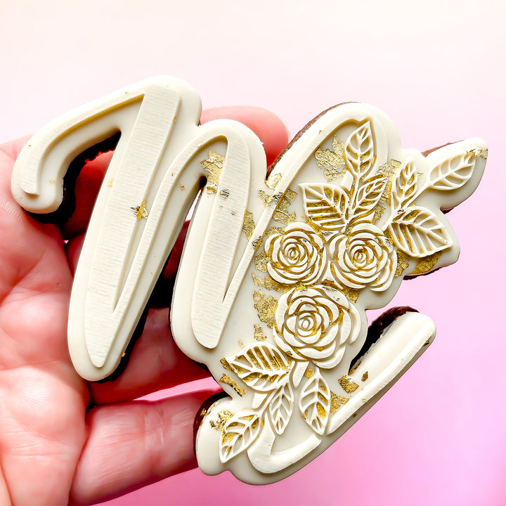 Modern Floral Letters Mum/ Mom / Nan  Pick Yours