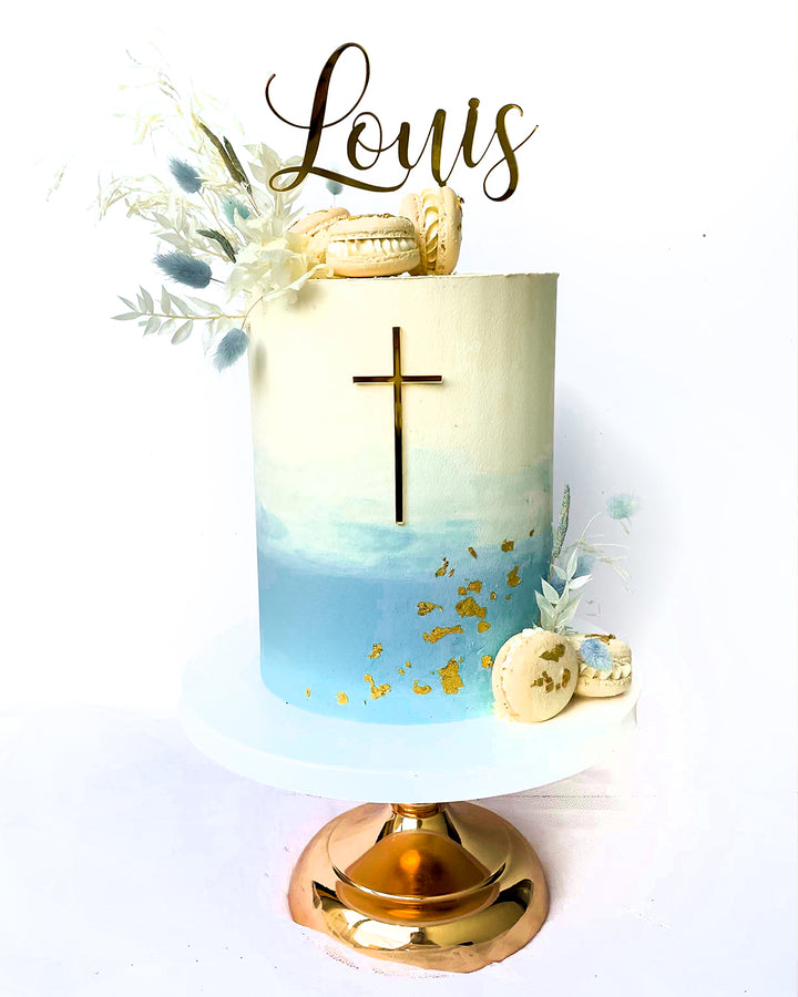 Name Cake Topper SCRIPT STYLE