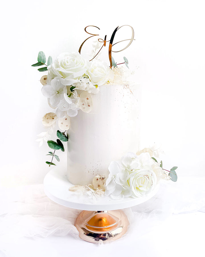 Wedding Initials Cake Topper