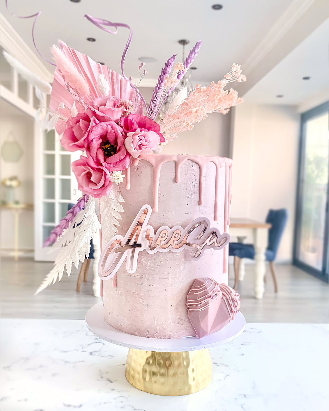 Name Charm Cake Topper SIGNATURE STYLE