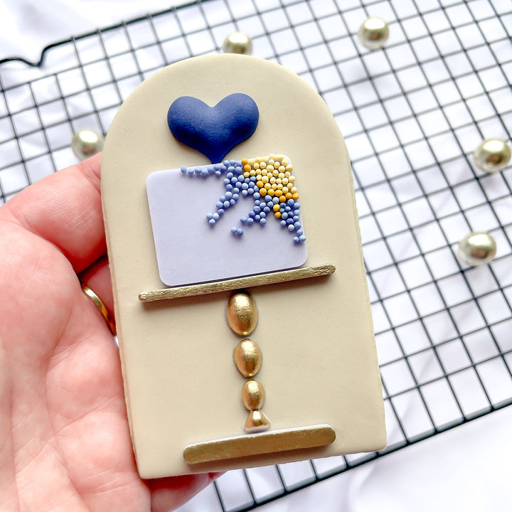 One Tier Cake 3D Stand Flawless Collection