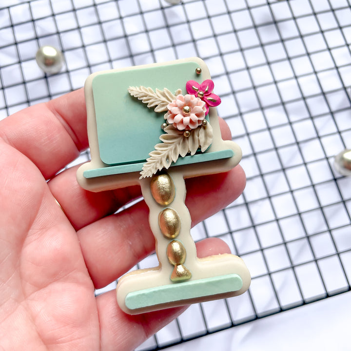 One Tier Cake 3D Stand Flawless Collection