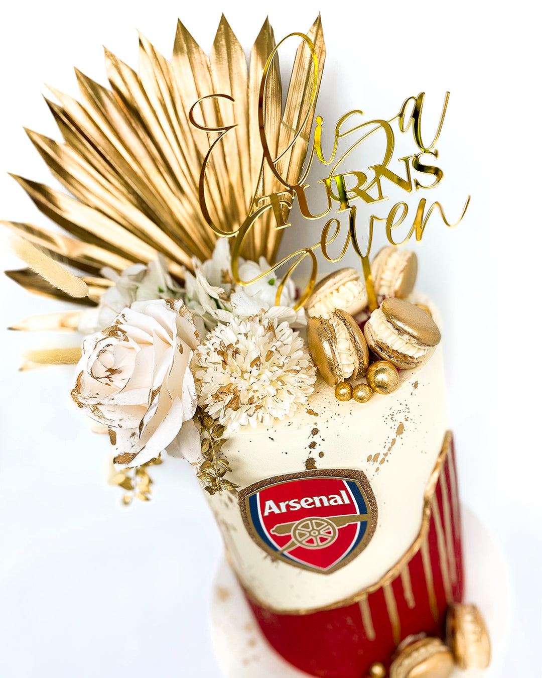 Name Turns Age Cake Topper EXACT FONT