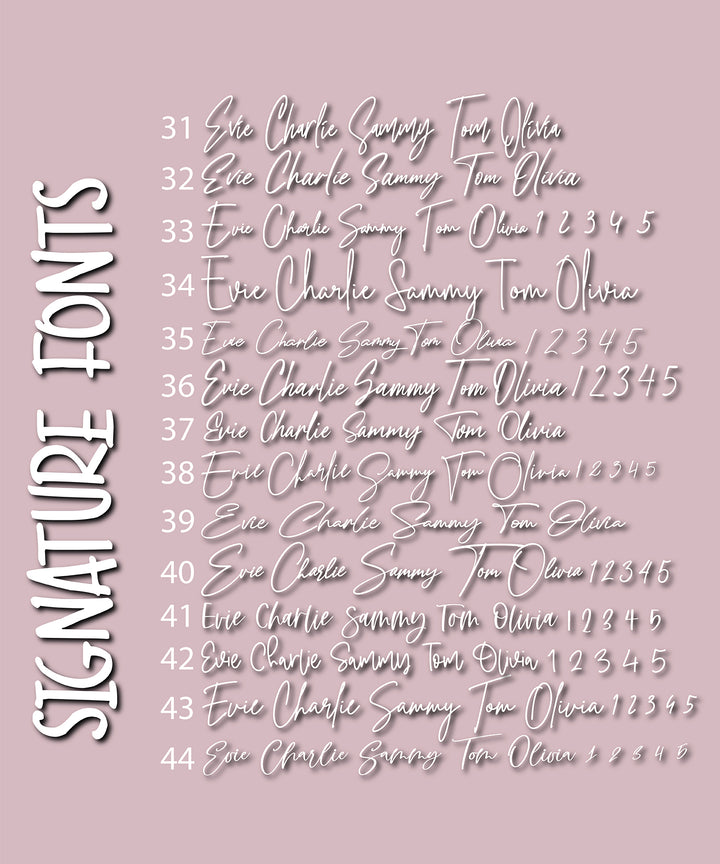 SINGLE Word Cake CHARM SINGLE LAYER