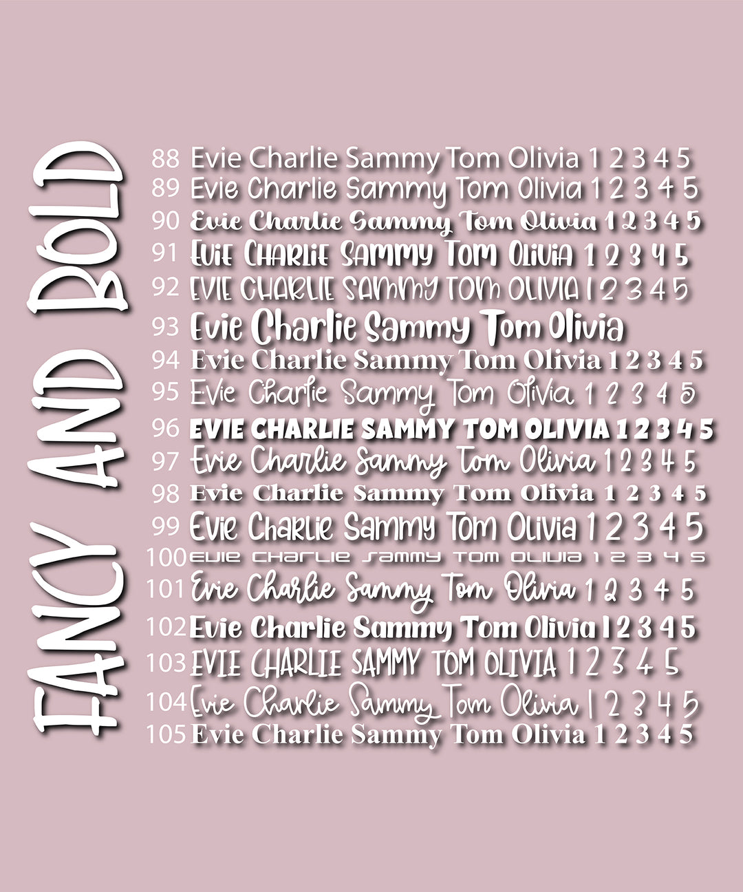 TWO Words Cake CHARM SINGLE LAYER