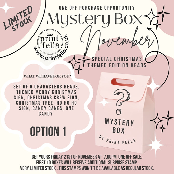 Monthly Mystery Box OCTOBER ADVENT CALENDAR EDITION OPTION 1