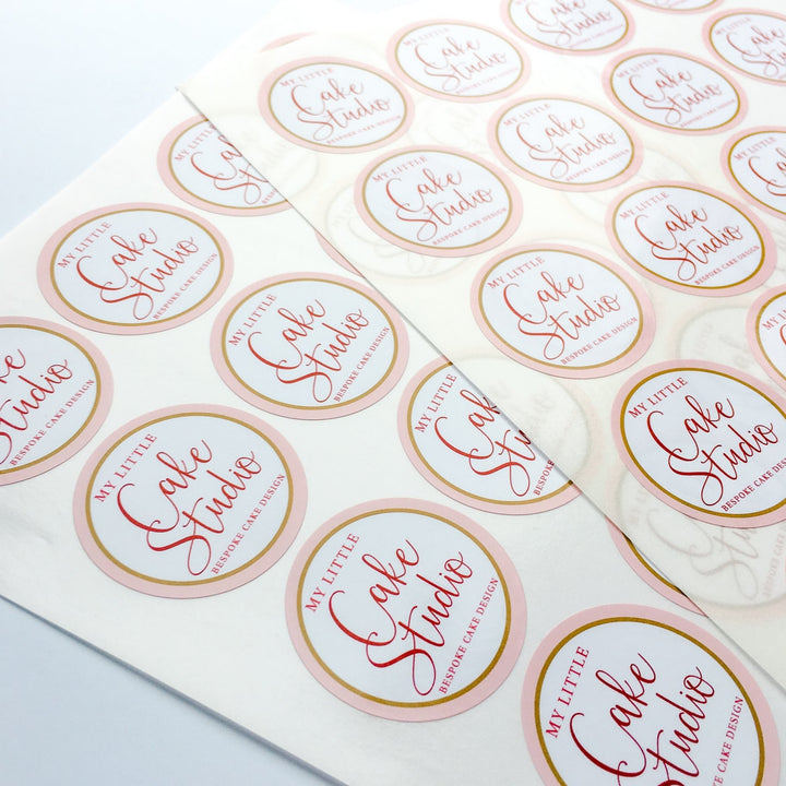 Logo Stickers ROUND