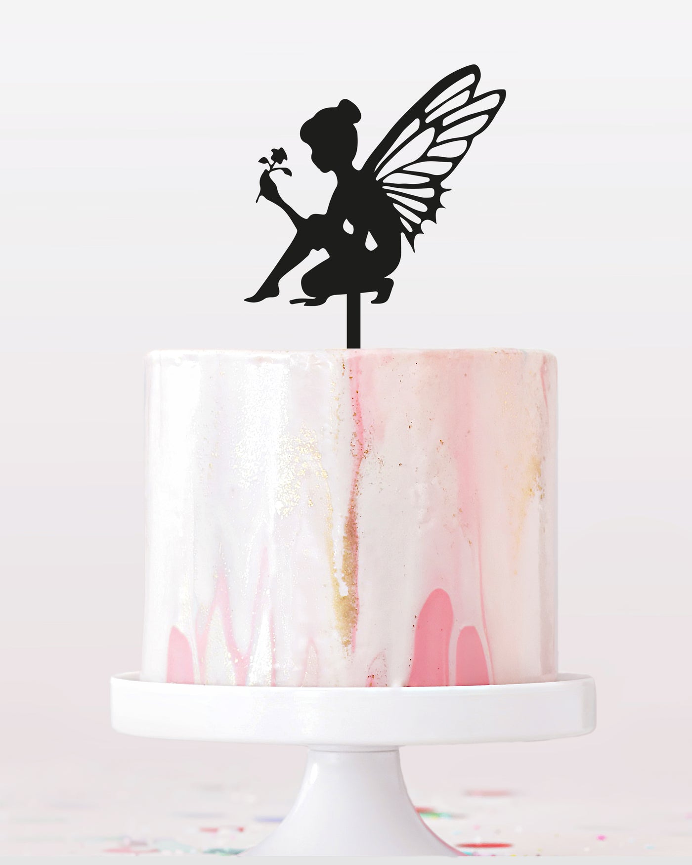 Fairy Toadstool Cake & Fairy Cake Topper Tutorial - Cake Geek Magazine