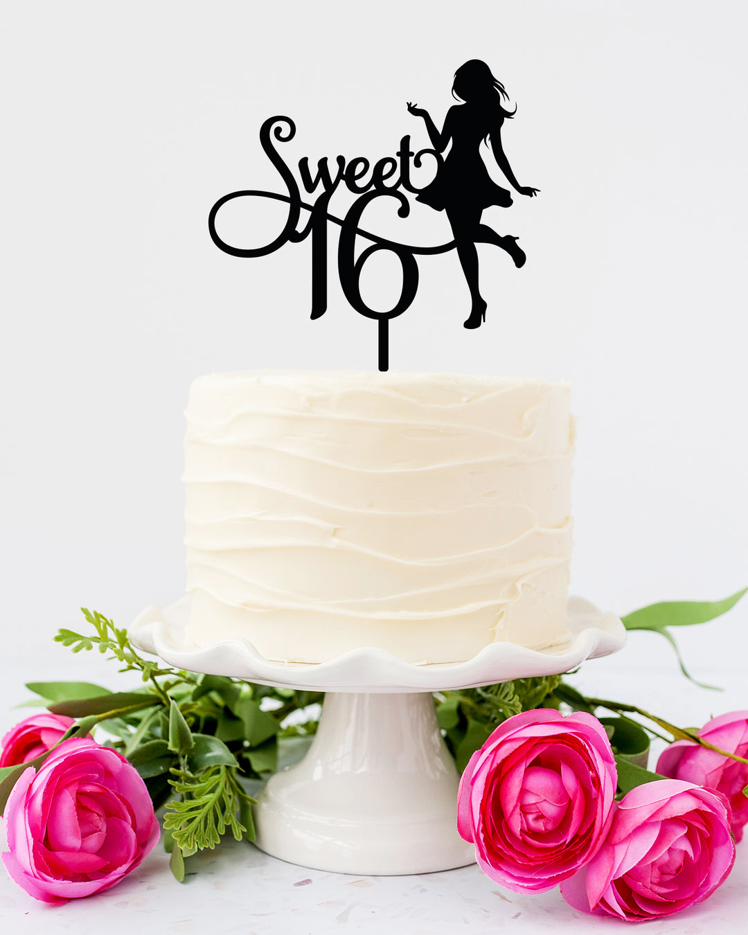 Sweet Sixteen Cake Topper